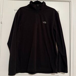 The North Face Black TKA 100 Fleece Pullover Men's L